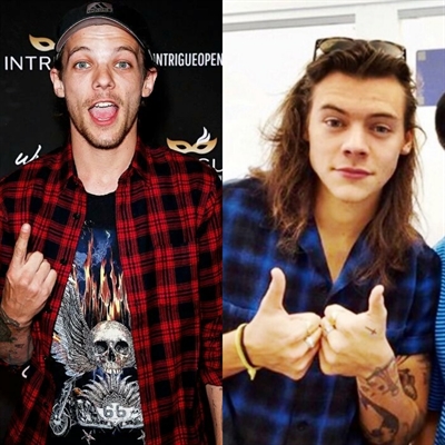 Fanfic / Fanfiction Love Game || Larry Stylinson - Red And Blue