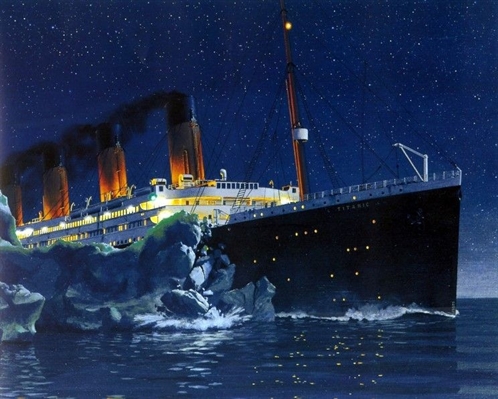 Fanfic / Fanfiction TITANIC - Stony Version - The Beginning Of The Fucking End