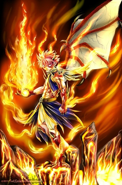 Fanfic / Fanfiction Fairy Tail - Queime mais que o sol - O grandioso Dragão de fogo!