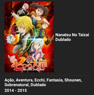 História To no anime Nanatsu no taizai - Capítulo I - História escrita por  Tia_Haruka200 - Spirit Fanfics e Histórias