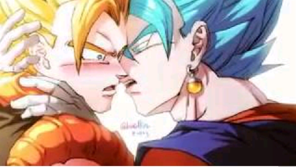 E se Gogeta nacee nascesse lugar com goku e vegito nascesse no lugar do  vegeta_fanfic parte #1