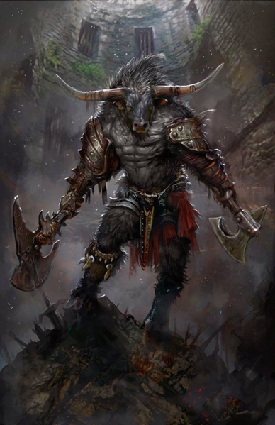 Fanfic / Fanfiction Mitos Gregos - Minotauro - O mito do signo de Touro