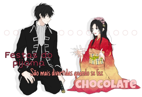 Fanfic / Fanfiction Cupidos - Os Alvos Nem Sempre Colaboram - Festas do pijama são mais divertidas quando se faz chocolate