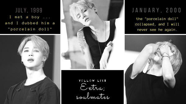 Fanfic / Fanfiction Yellow List (YoonMin) - EXTRA; soulmates.