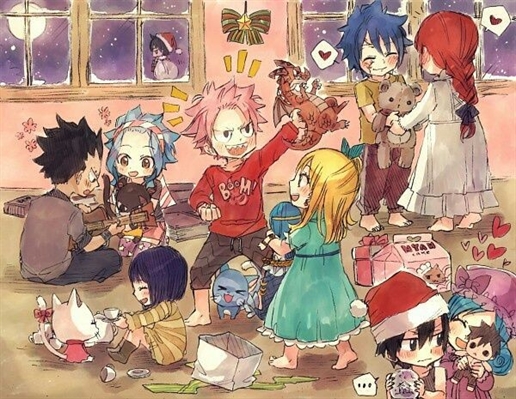 Fanfic / Fanfiction Amor de dragão - Gale(Levy e Gajeel) - Primeiro natal