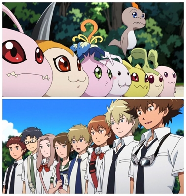 Fãs redesenham personagens de Digimon Adventure tri com traços originais!