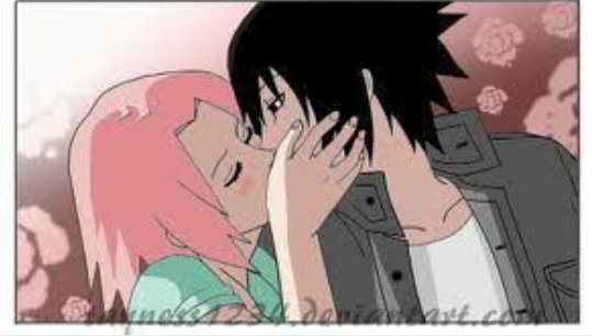 Beijo Anime Romance Filme Sasuke Uchiha, beijo, amor, diversos, cabelo  preto png