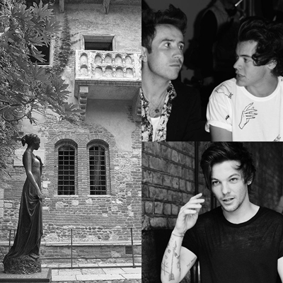 Fanfic / Fanfiction Love on the road - Larry Stylinson - Verona