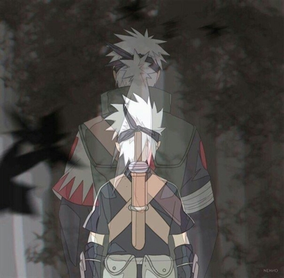 Kakashi Encontra o Seu Pai, Sakumo Hatake o Canino Branco De