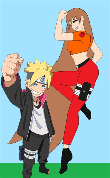 História Luna (Boruto : Naruto next generations) - Naruto descobre que Luna  e Boruto são filhos dele do futuro - História escrita por YasmimUchiha6 -  Spirit Fanfics e Histórias