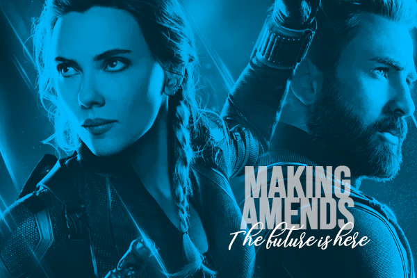 Fanfic / Fanfiction Romanogers: Making Amends - The Future is Here