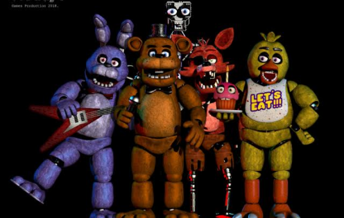 Todos os personagens de five nights at Freddy,s 