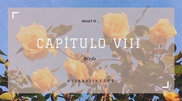 Fanfic / Fanfiction What if... - Capitulo VIII - Birds