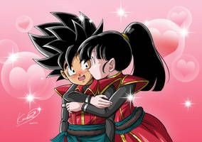 História Goku e Caulifla. Amor infinito. (REMAKE) - O novo nível de  Caulifla. - História escrita por JakeThompson - Spirit Fanfics e Histórias