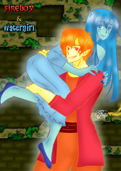 Jogo de Água e Fogo (Fireboy e Whatergirl in The Forest Temple