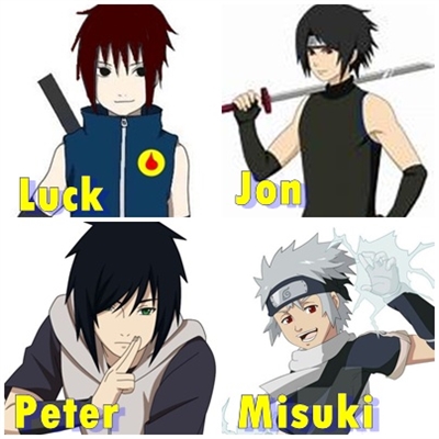 História Peter Uchiha - O filho de Sasuke - O Time 4 da vila da folha  (Luck,Jon e Misuki) - História escrita por kazekague44 - Spirit Fanfics e  Histórias