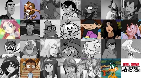 20 Personagens Do Desenho Animado Drama Total Mais Realistas  Drama total,  Fantasias de personagens de desenho, Casais lésbicos fofos