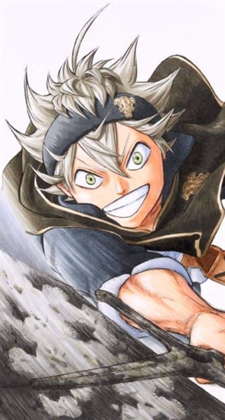 Almofada 27x37 Anime Black Clover Shonen Asta Rei Mago