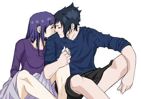 Fanfic / Fanfiction Sasuke e Hinata (A escolha do destino) - O beijo!