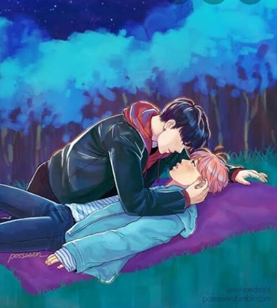 Fanfic / Fanfiction Um amor logo ao lado (jimin e jungkook) - O beijo