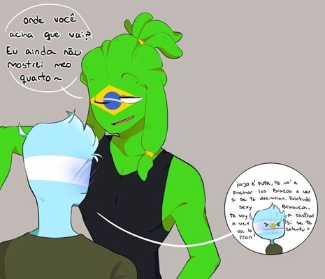 História Brasil no país das maravilhas (countryhumans) - História escrita  por Lady-Oscar - Spirit Fanfics e Histórias