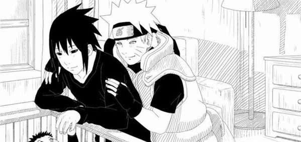 filhos do Naruto e do Sasuke ❤️❤️🥰