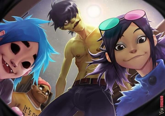 Fanfic / Fanfiction Gorillaz- Awe - Gorillaz em Seja Bem-vinda