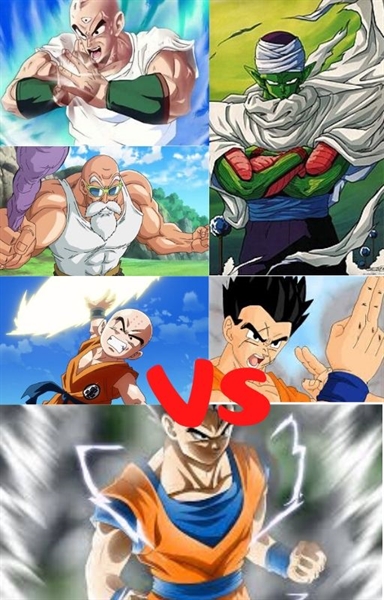 Kuririn vs Chaos a discussão de carecas #animedragonball #dragonballcl