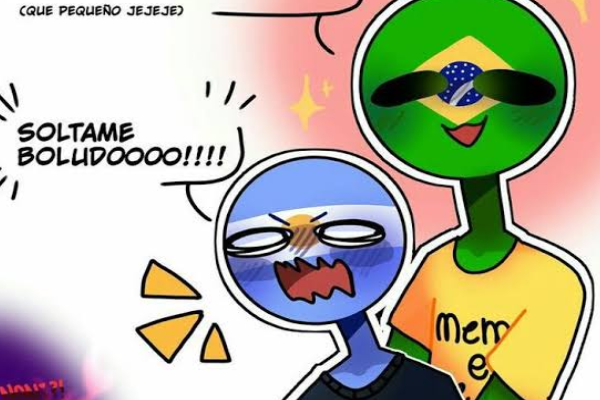 Eu te amo muito, countryhumans Brazil x reader