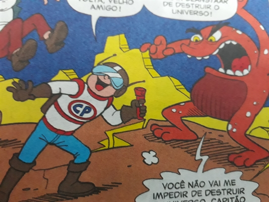 História As aventuras do Capitão Pitoco! - A origem do Capitão Pitoco! - História escrita por