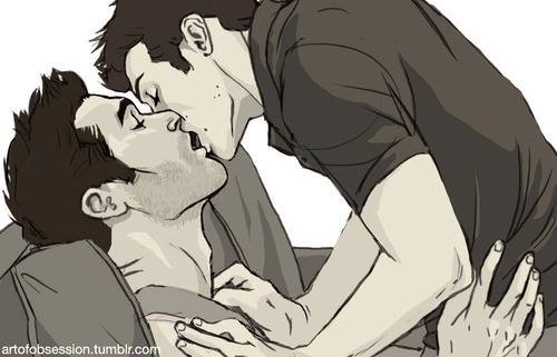 Fanfic / Fanfiction Um amor a escondidas - Sterek - CAP.13 Presentes, Hot, conhecendo o sogroMINHAS FICS