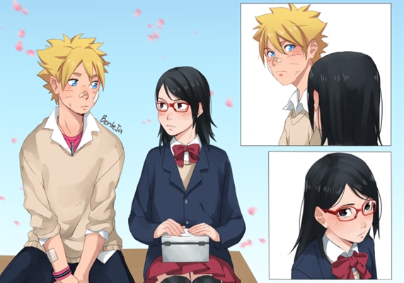 História Boruto e Sarada - um amor desda infância - Nossos filhos -  História escrita por PK_Uzumaki - Spirit Fanfics e Histórias