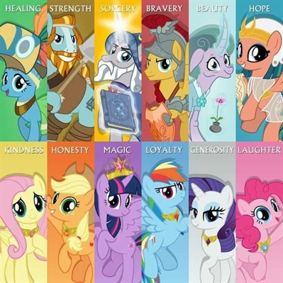 Nomes dos poneis my little pony