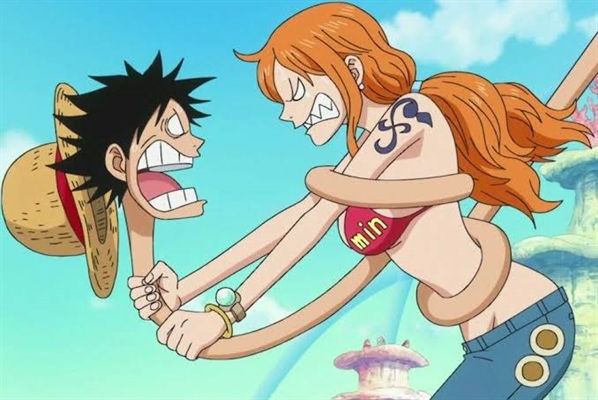 COMO A NAMI CONSEGUE BATER NO LUFFY???? #onepiece #nami #luffynami