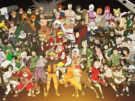 Todos os personagens do naruto - Loucos por naruto