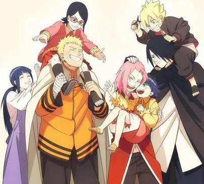 Naruto conhece seu Neto! O Filho de Boruto e Sarada e seu Poder Incrivel -  Boruto 