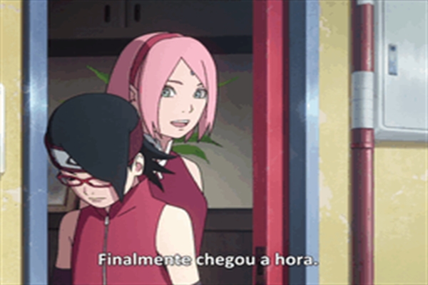 História Boruto e Sarada - um amor desda infância - O treinamento começa -  História escrita por PK_Uzumaki - Spirit Fanfics e Histórias