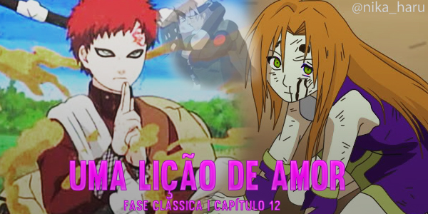 O símbolo na testa do Gaara do Deserto significa amor uma boa