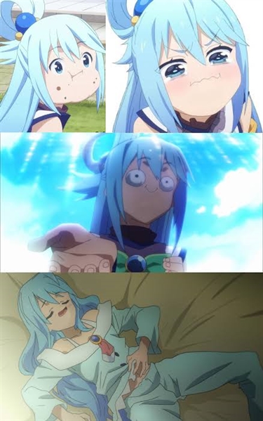 Konosuba BR - Olá aventureiros Aqua enfrenta tudo por uma