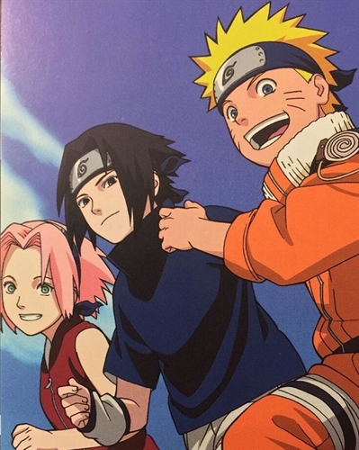 Foto do Desenho Sasuke, Naruto e Sakura  Imagens de naruto, Naruto e  sakura, Naruto