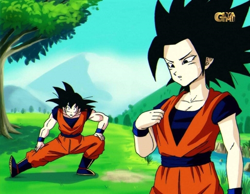 Goku traído por seus amigos e Harem. - novos design para Caulifla
