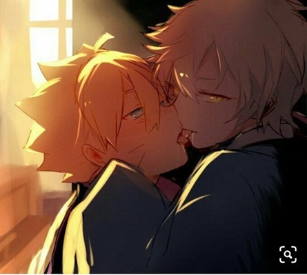 Fanfic / Fanfiction MitsukiXBoruto Tentando evitar te amar - Apenas um beijo,nada mais!