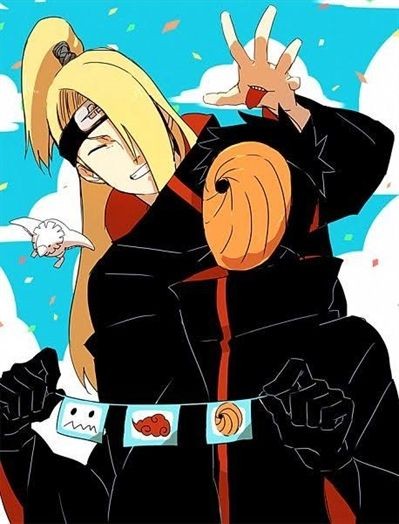 O verdadeiro rosto do Tobi #Konoha⛩️🍃 #senpai #Deidara