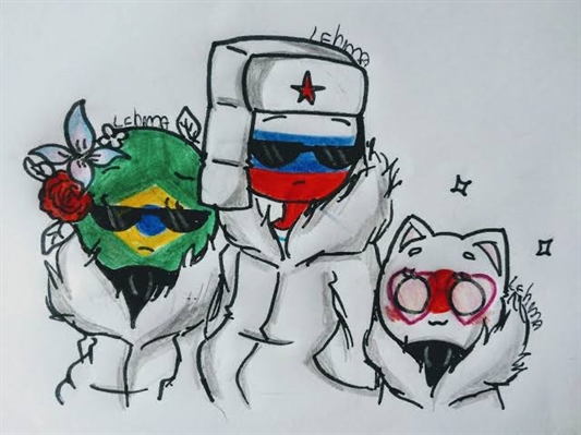 História Brasil shipps Countryhumans - História escrita por RayllaTOP -  Spirit Fanfics e Histórias