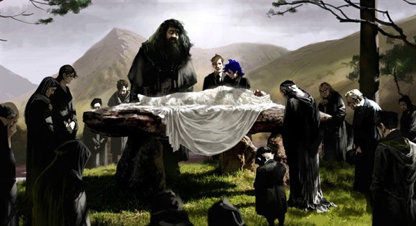 Fanfic / Fanfiction O menino loiro do parquinho - Drarry - O funeral