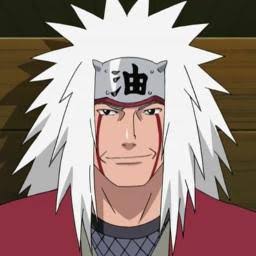 O rosto de Jiraiya sorrindo para colorir