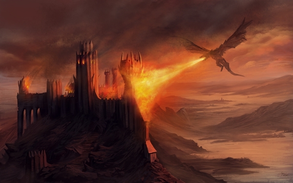 Fanfic / Fanfiction Aliança de Fogo - A Guerra do Dragão, parte final.