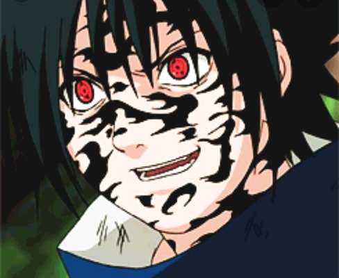 Uchiha Sasuke marca da maldição Lv 2