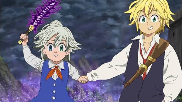 Shadown ( Filho de meliodas e Elizabeth )