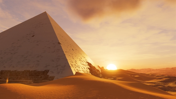 Fanfic / Fanfiction A Morte Das Areias do Saara - A primeira pirâmide de Gizé